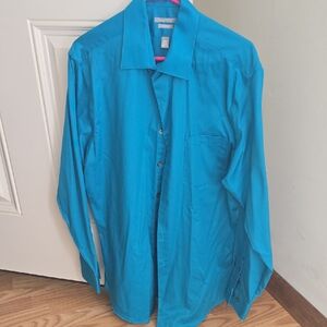 Van Heusen Teal Fitted Shirt